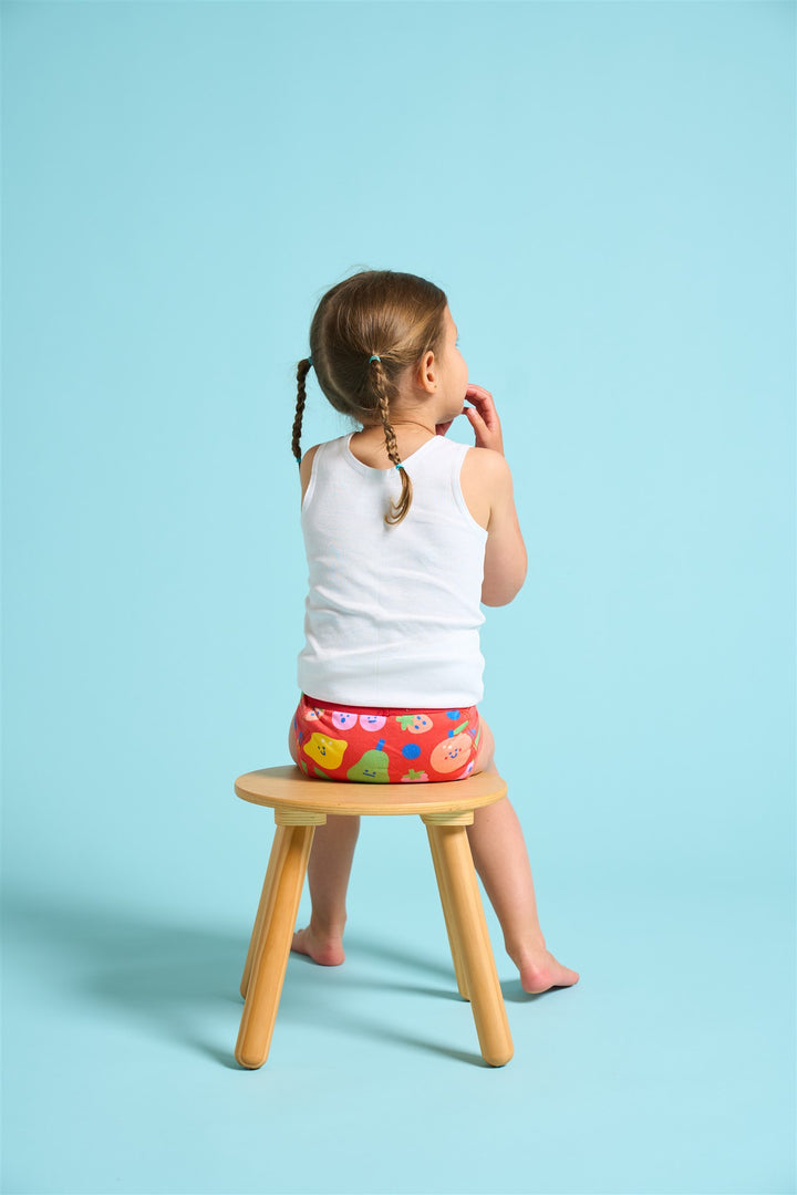 Buster leakproof potty training undies designed to handle toddler accidents
