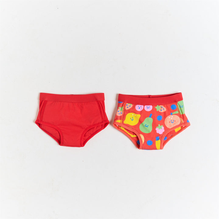 Front and back of Cubby Bubs leakproof training undies