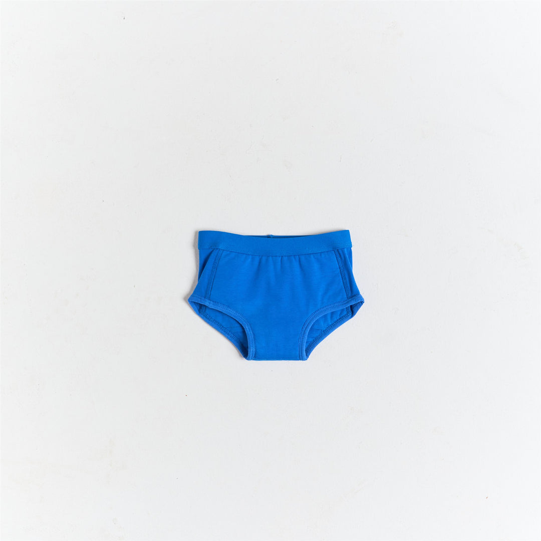 Soft stretch waistband on pull-up training undies for comfortable fit